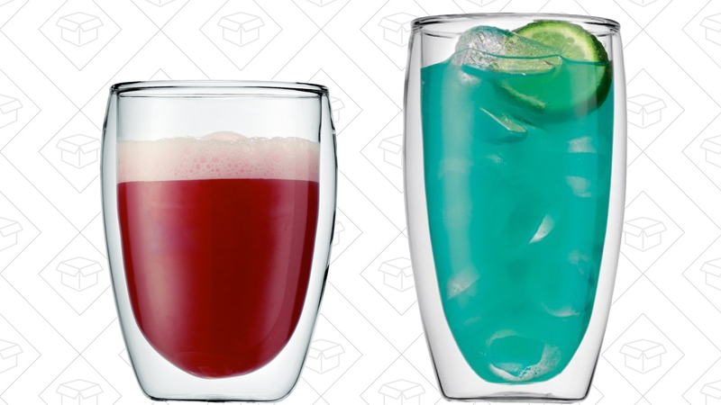 Bodum Pavina 12 oz. 2-Pack, $16 | Bodum Pavina 15 oz. 2-Pack, $20